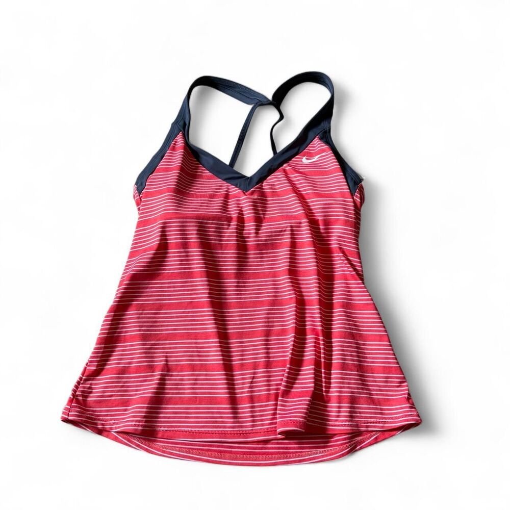 Nike Women's Pink and Grey Vest